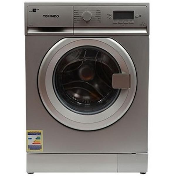 Tornado Washing Machine 8 Kg Silver TWV-FN812SLOA. Tornado Washing Machine 8 Kg Silver TWV-FN812SLOA.